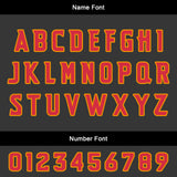 Custom Yellow Orange Basketball Jersey Uniform Suit Printed Your Logo Name Number