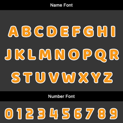 Custom Orange Yellow Jerseys for Men Women Personalized Soccer Uniforms for Adult and Kid enthsush