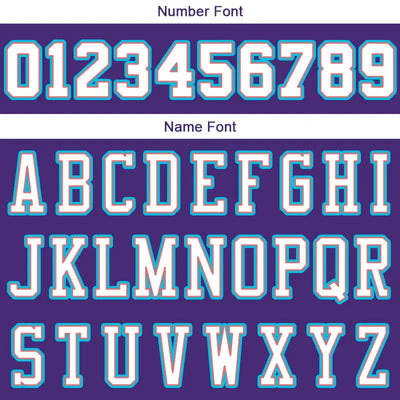 Custom Stitched Basketball Jersey for Men, Women And Kids Purple-White enthsush