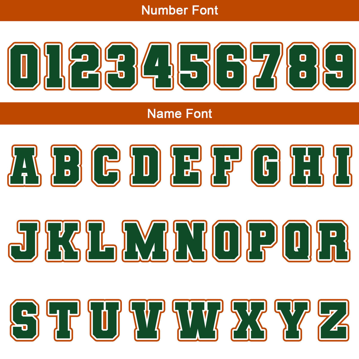 Custom White Green Orange Waterproof Varsity Jackets Personalized Stitched Name Number Logo to Letterman Jackets enthsush