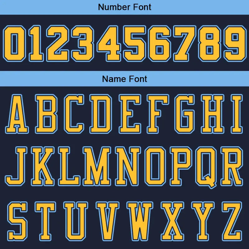 Custom Stitched Basketball Jersey for Men, Women And Kids Navy-Yellow-Light Blue enthsush