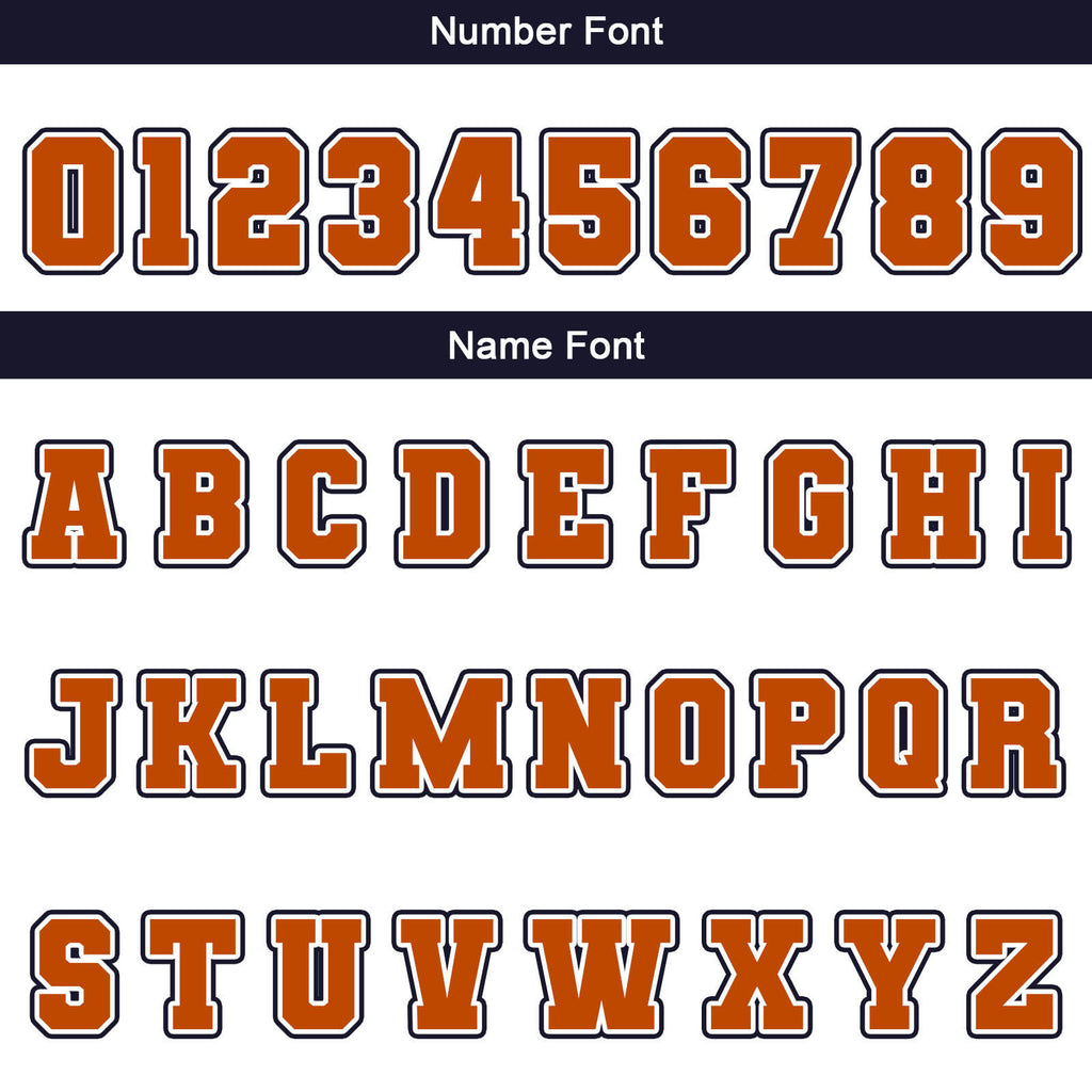 Custom White Navy Orange Waterproof Varsity Jackets Personalized Stitched Name Number Logo to Letterman Jackets enthsush