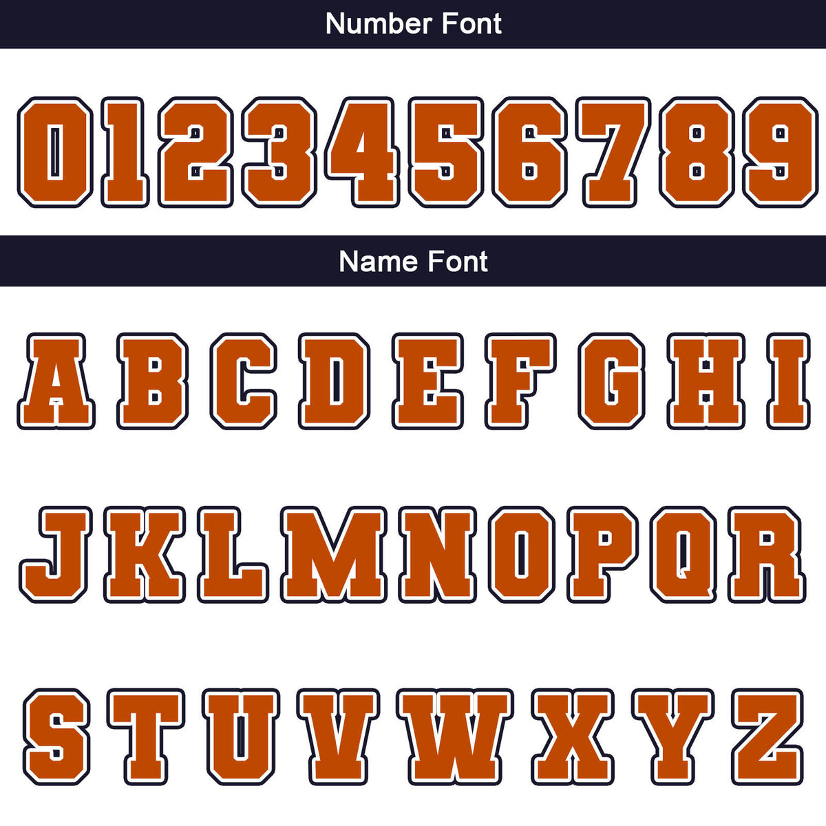 Custom White Navy Orange Waterproof Varsity Jackets Personalized Stitched Name Number Logo to Letterman Jackets enthsush