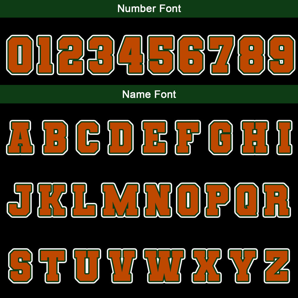 Custom Black Orange Green Waterproof Varsity Jackets Personalized Stitched Name Number Logo to Letterman Jackets enthsush