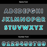 Custom Azure Blue Basketball Jersey Uniform Suit Printed Your Logo Name Number