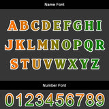 Custom Orange Green Soccer Jerseys for Men Women Personalized Soccer Uniforms for Adult and Kid