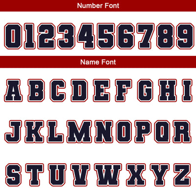 Custom White Navy Red Waterproof Varsity Jackets Personalized Stitched Name Number Logo to Letterman Jackets enthsush