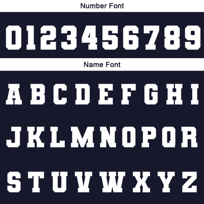 Custom Navy White Waterproof Varsity Jackets Personalized Stitched Name Number Logo to Letterman Jackets enthsush