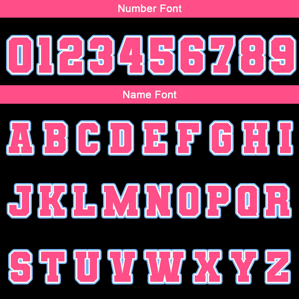 Custom Black Pink Light Blue Waterproof Varsity Jackets Personalized Stitched Name Number Logo to Letterman Jackets enthsush