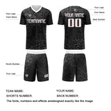 Custom Gray Silver Jerseys for Men Women Personalized Soccer Uniforms for Adult and Kid