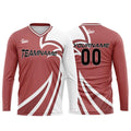 Custom Meat Powder Basketball Soccer Football Shooting Long T-Shirt for Adults and Kids enthsush