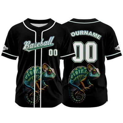 Custom Black Baseball Jersey Personalized Baseball Shirt for Men Women Kids Youth enthsush