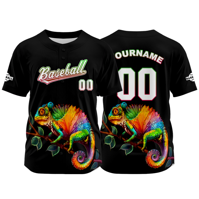 Custom Black Baseball Jersey Personalized Baseball Shirt for Men Women Kids Youth