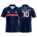 Custom Football Polo Shirts  for Men, Women, and Kids Add Your Unique Logo&Text&Number Houston enthsush