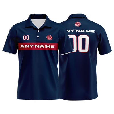 Custom Football Polo Shirts  for Men, Women, and Kids Add Your Unique Logo&Text&Number Houston enthsush