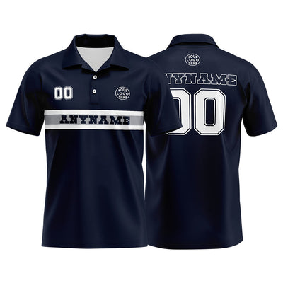 Custom Football Polo Shirts  for Men, Women, and Kids Add Your Unique Logo&Text&Number Dallas enthsush