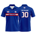Custom Football Polo Shirts  for Men, Women, and Kids Add Your Unique Logo&Text&Number New York enthsush