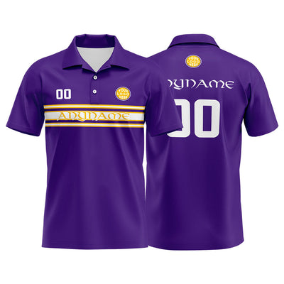 Custom Football Polo Shirts  for Men, Women, and Kids Add Your Unique Logo&Text&Number Minnesota enthsush