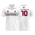 Custom Football Polo Shirts  for Men, Women, and Kids Add Your Unique Logo&Text&Number Arizona enthsush