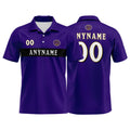 Custom Football Polo Shirts  for Men, Women, and Kids Add Your Unique Logo&Text&Number Baltimore enthsush