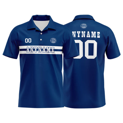 Custom Football Polo Shirts  for Men, Women, and Kids Add Your Unique Logo&Text&Number Indianapolis enthsush