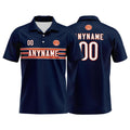 Custom Football Polo Shirts  for Men, Women, and Kids Add Your Unique Logo&Text&Number Chicago enthsush