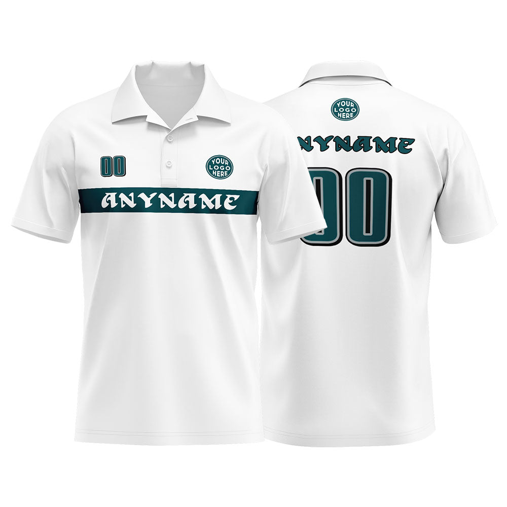 Custom Football Polo Shirts  for Men, Women, and Kids Add Your Unique Logo&Text&Number Pittsburgh enthsush