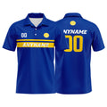Custom Football Polo Shirts  for Men, Women, and Kids Add Your Unique Logo&Text&Number Los Angeles enthsush
