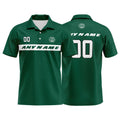 Custom Football Polo Shirts  for Men, Women, and Kids Add Your Unique Logo&Text&Number New York enthsush