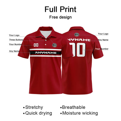 Custom Football Polo Shirts  for Men, Women, and Kids Add Your Unique Logo&Text&Number Atlanta enthsush