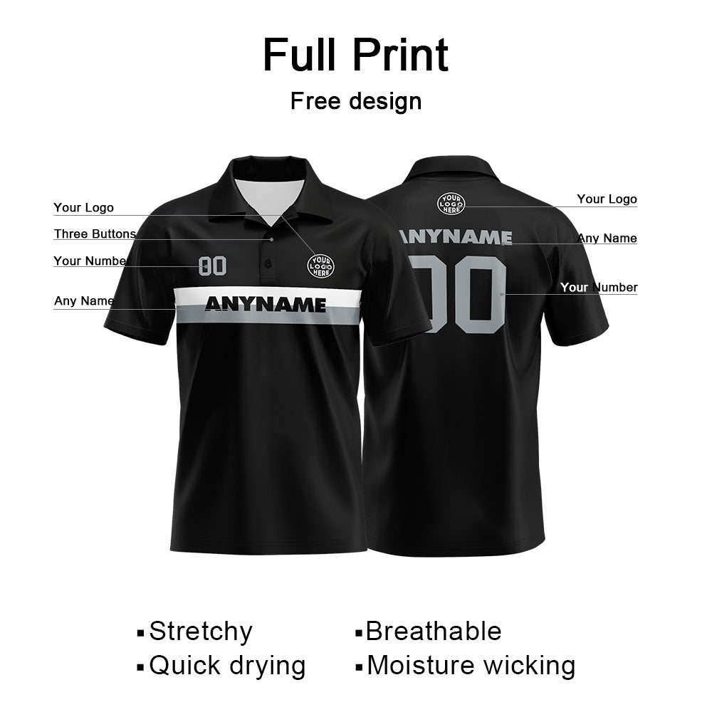 Custom Football Polo Shirts  for Men, Women, and Kids Add Your Unique Logo&Text&Number Las Vegas enthsush