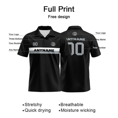 Custom Football Polo Shirts  for Men, Women, and Kids Add Your Unique Logo&Text&Number Las Vegas enthsush