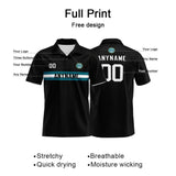 Custom Football Polo Shirts  for Men, Women, and Kids Add Your Unique Logo&Text&Number Jacksonville