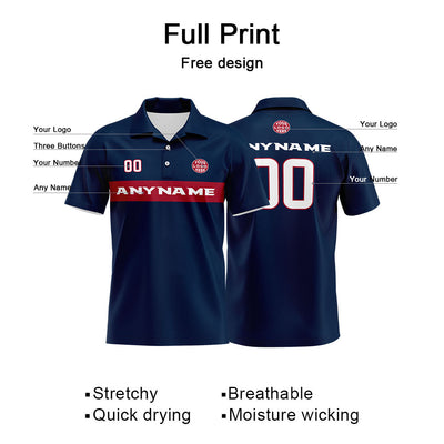 Custom Football Polo Shirts  for Men, Women, and Kids Add Your Unique Logo&Text&Number Houston enthsush