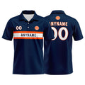 Custom Football Polo Shirts  for Men, Women, and Kids Add Your Unique Logo&Text&Number Denver enthsush