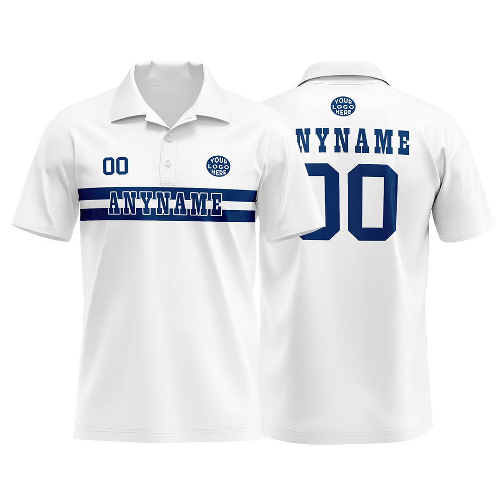 Custom Football Polo Shirts  for Men, Women, and Kids Add Your Unique Logo&Text&Number Indianapolis enthsush