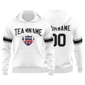 Custom Sweatshirt Hoodie For Men Women Girl Boy Print Your Logo Name Number White&Black&Gray enthsush