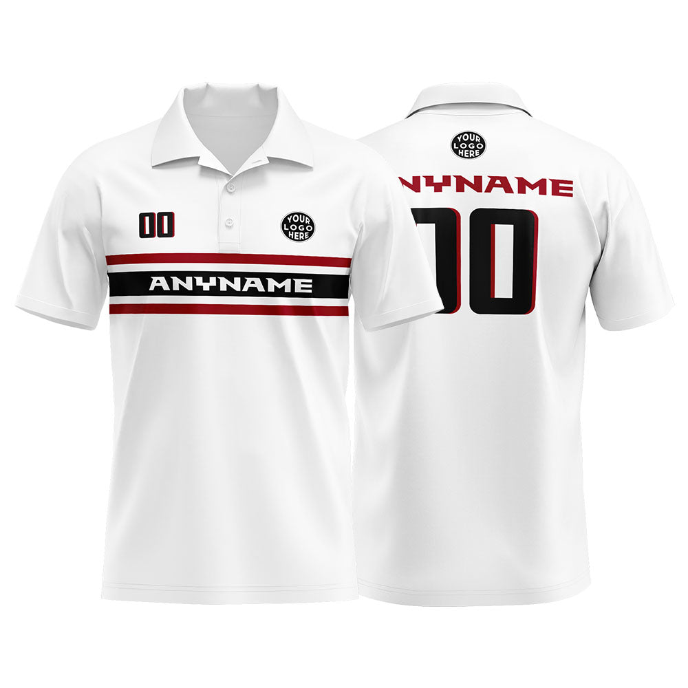 Custom Football Polo Shirts  for Men, Women, and Kids Add Your Unique Logo&Text&Number Atlanta enthsush