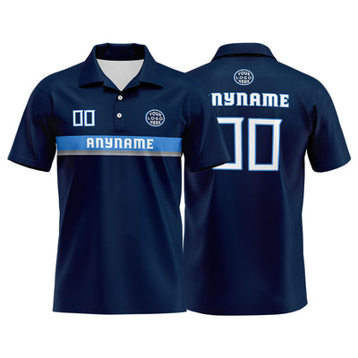 Custom Football Polo Shirts  for Men, Women, and Kids Add Your Unique Logo&Text&Number Tennessee enthsush