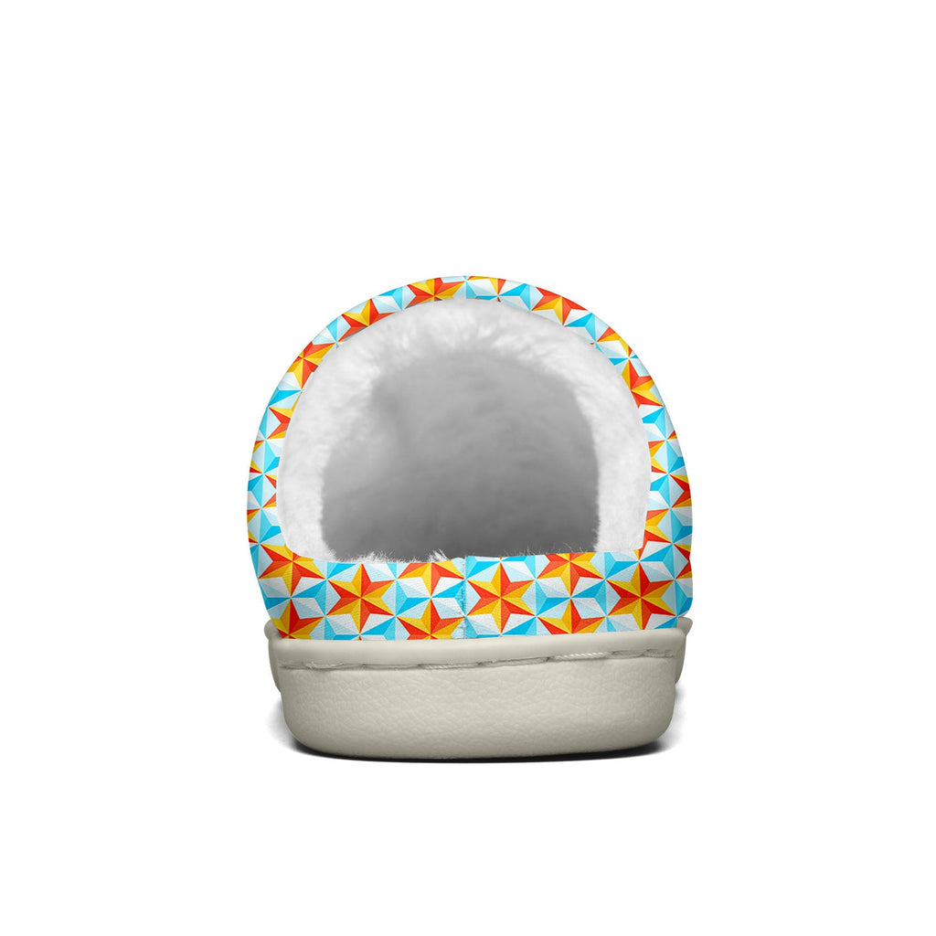 Custom Your Own Personalized Cotton Slippers for Dog Cat Lover Add Any Text Photoes Orange Star enthsush