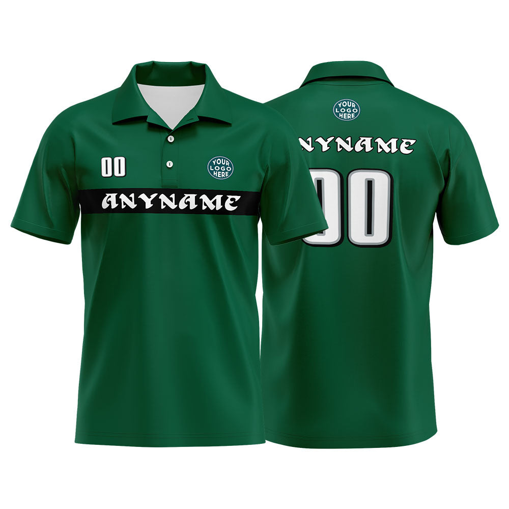Custom Football Polo Shirts  for Men, Women, and Kids Add Your Unique Logo&Text&Number Pittsburgh enthsush
