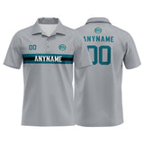 Custom Football Polo Shirts  for Men, Women, and Kids Add Your Unique Logo&Text&Number Jacksonville