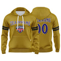 Custom Sweatshirt Hoodie For Men Women Girl Boy Print Your Logo Name Number Gold&Black&Purple&White enthsush